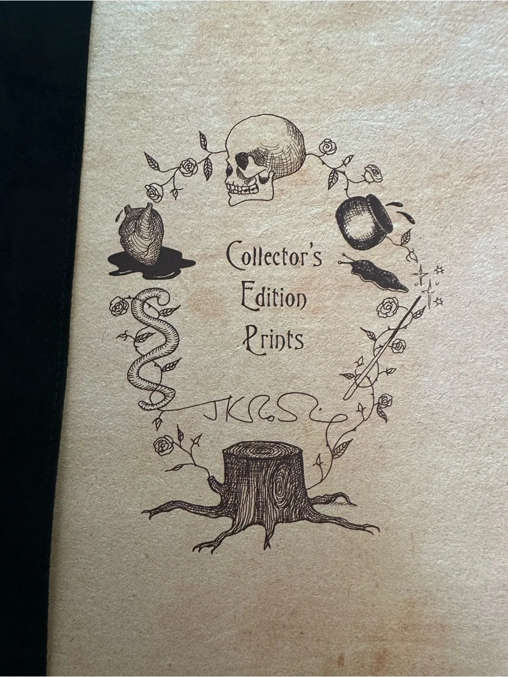 The Tales of Beedle the Bard by JK Rowling Collector's Edition Box w/ Prints